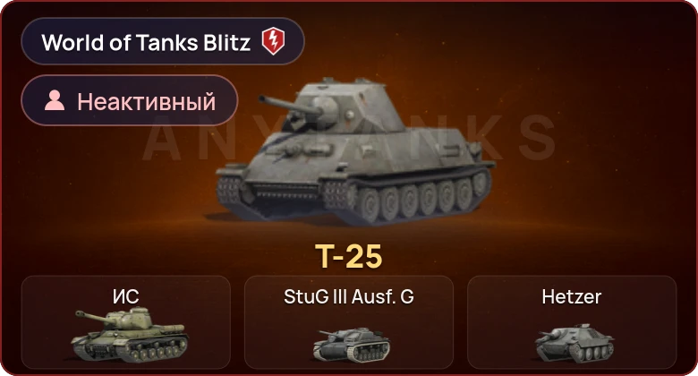 World of Tanks Blitz — Неактив | 1 Прем 