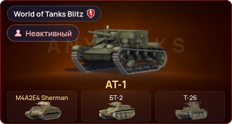 World of Tanks Blitz — Неактив | 2 Према 