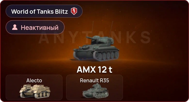 World of Tanks Blitz — Неактив | 0 Топов | 0 Премов 