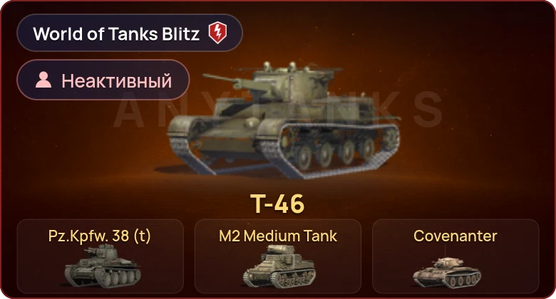 World of Tanks Blitz — Неактив | 5 Премов 