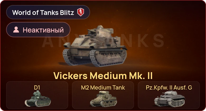 World of Tanks Blitz — Неактив | 5 Премов 