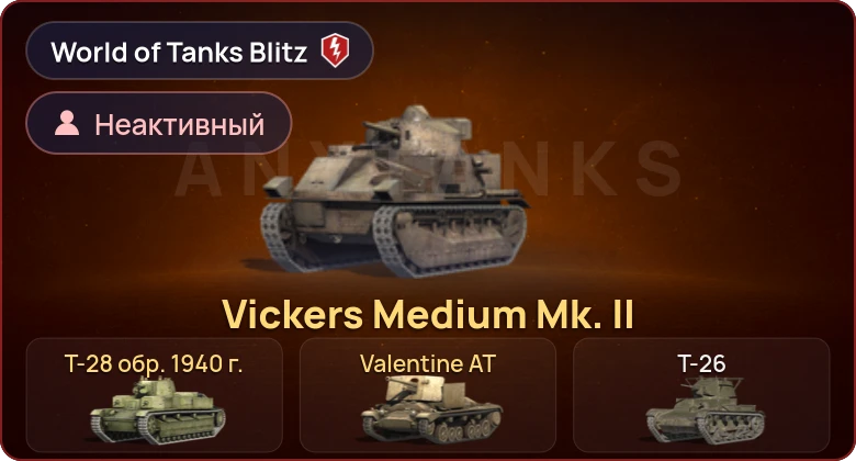 World of Tanks Blitz — Неактив | 3 Према 