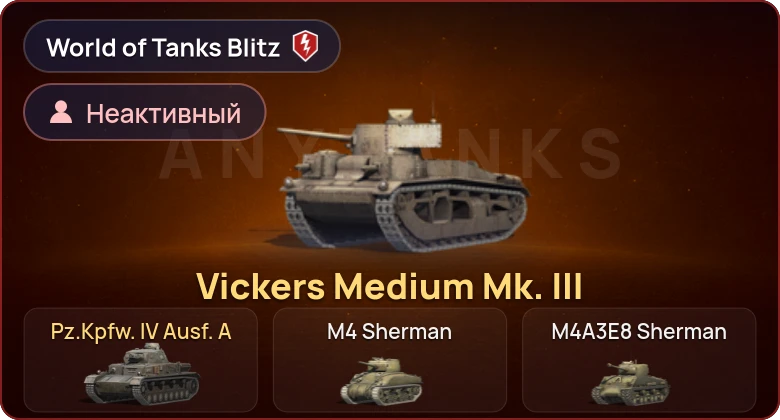 World of Tanks Blitz — Неактив | 2 Према 