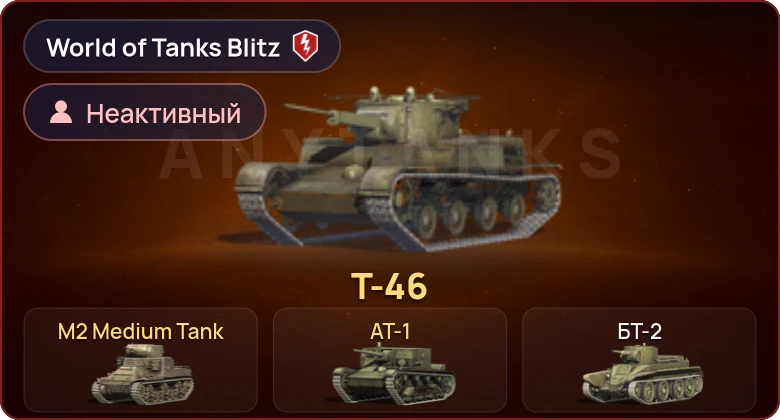 World of Tanks Blitz — Неактив | 3 Према 