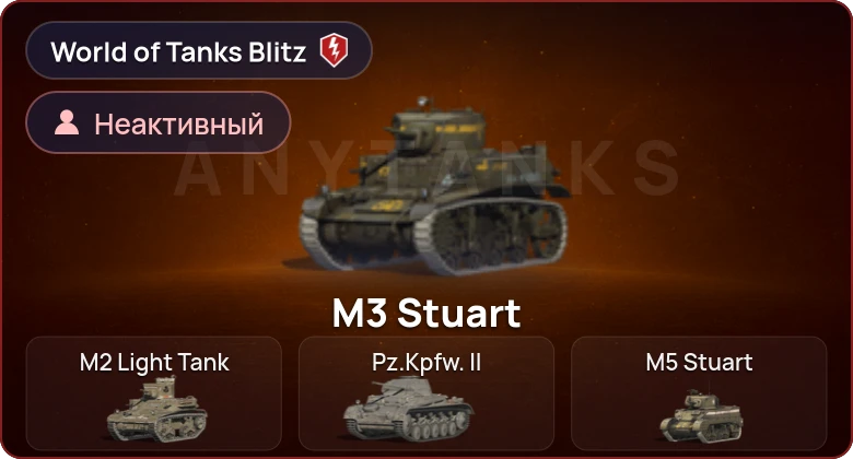 World of Tanks Blitz — Неактив | 0 Топов | 0 Премов 