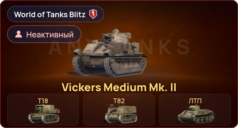 World of Tanks Blitz — Неактив | 4 Према 