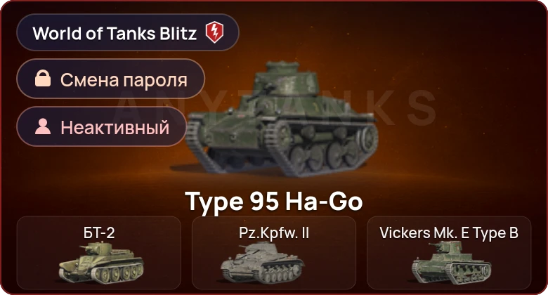 World of Tanks Blitz — Неактив | 0 Топов | 0 Премов 