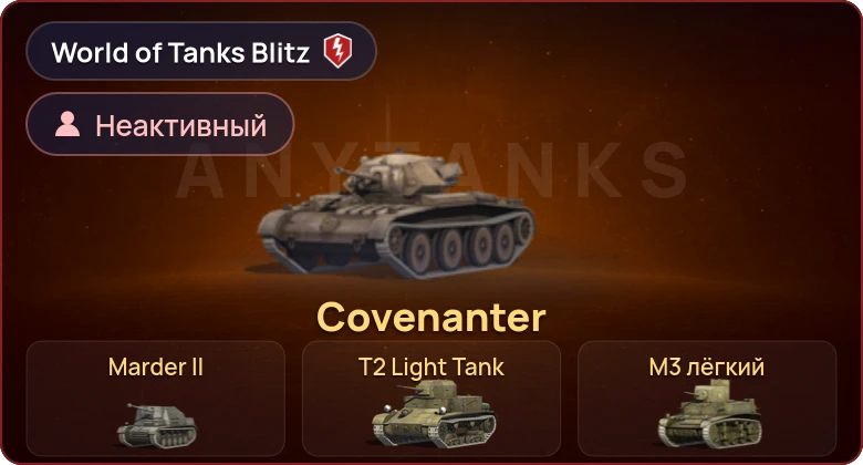 World of Tanks Blitz — Неактив | 8 Премов 