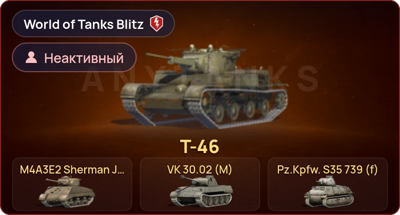World of Tanks Blitz — Неактив | 5 Премов 