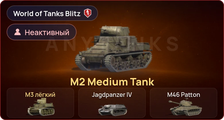 World of Tanks Blitz — Неактив | 2 Према 