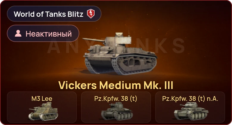 World of Tanks Blitz — Неактив | 7 Премов 