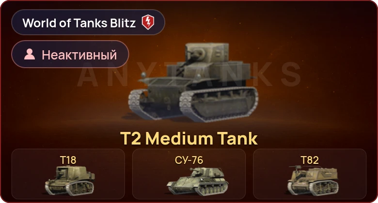 World of Tanks Blitz — Неактив | 7 Премов 