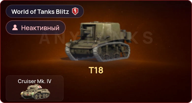 World of Tanks Blitz — Неактив | 1 Прем 