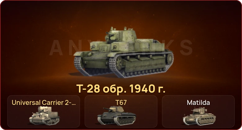 World of Tanks Blitz — Неактив | 3 Према  | Смена пароля
