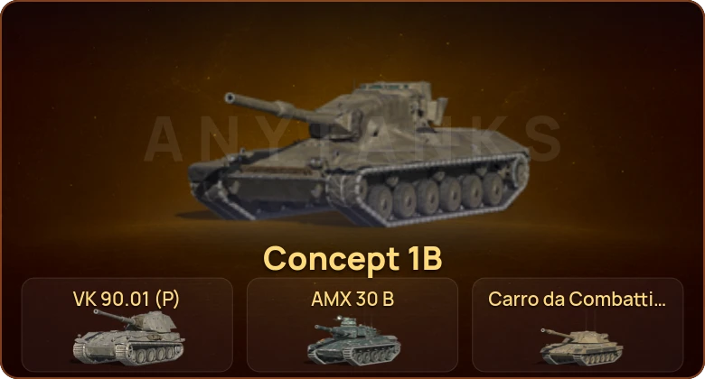 World of Tanks Blitz — 24 Топа | Carro da Combattimento 45t | VK 90.01 (P) | Concept 1B | AMX 30 B  | Смена пароля