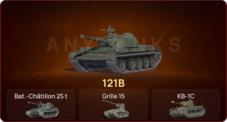 World of Tanks Blitz — Неактив | 3 Топа | 121B 