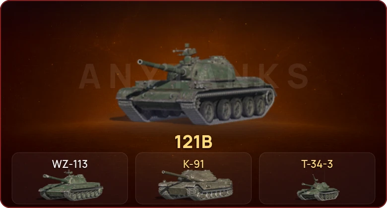 World of Tanks Blitz — Неактив | 2 Топа | 121B 