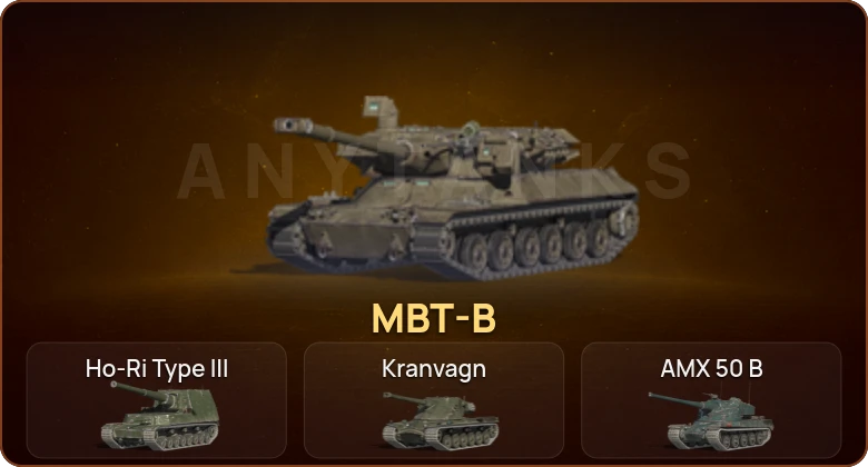 World of Tanks Blitz — 13 Топов | MBT-B  | Смена пароля
