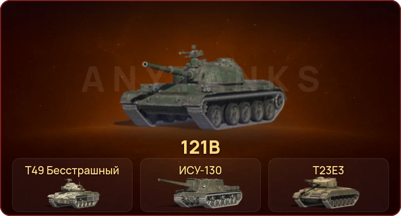World of Tanks Blitz — Неактив | 1 Топ | 121B 