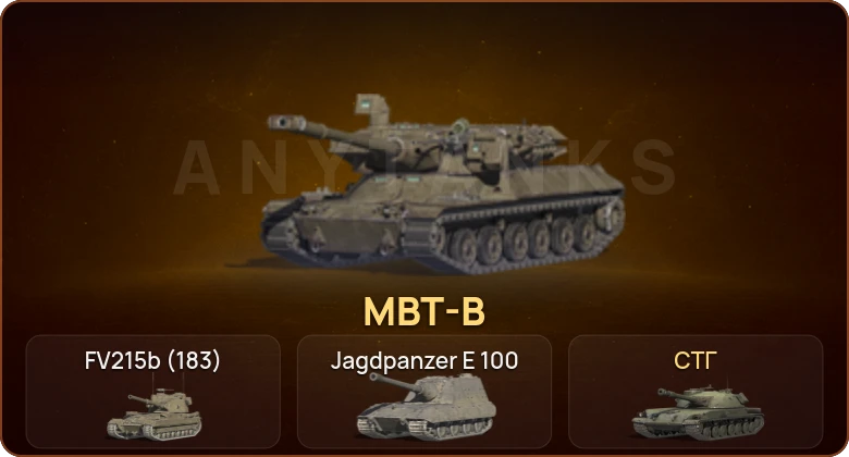 World of Tanks Blitz — 3 Топа | MBT-B  | Смена пароля