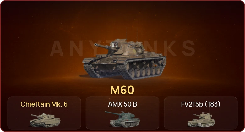 World of Tanks Blitz — Неактив | 11 Топов | Chieftain Mk. 6 | M60 | Крушитель 