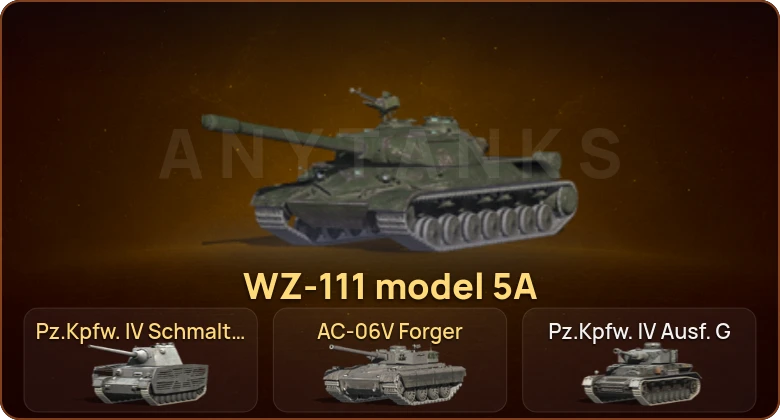 World of Tanks Blitz — 1 Топ | WZ-111 model 5A 