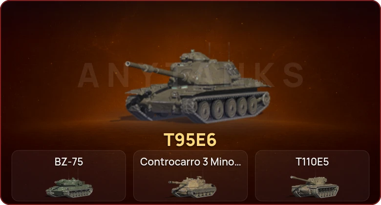 World of Tanks Blitz — Неактив | 9 Топов | T95E6  | Смена пароля