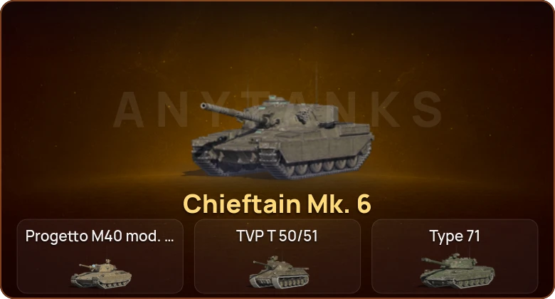 World of Tanks Blitz — 7 Топов | Chieftain Mk. 6 