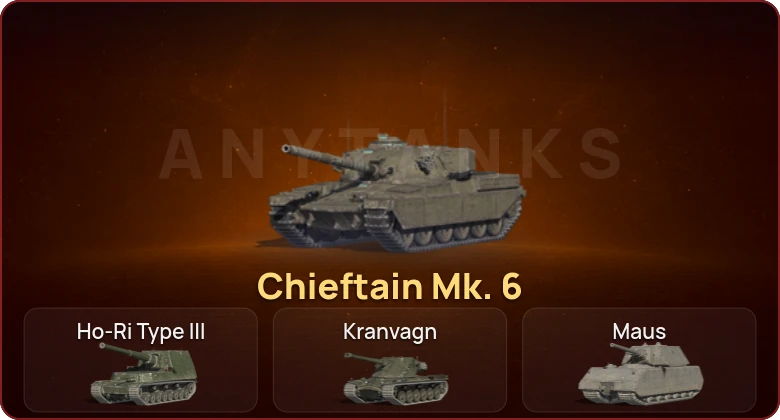 World of Tanks Blitz — Неактив | 10 Топов | Chieftain Mk. 6 
