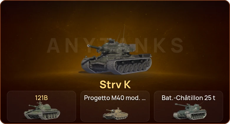 World of Tanks Blitz — 9 Топов | 121B | Strv K 