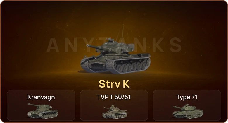 World of Tanks Blitz — 12 Топов | Strv K  | Смена пароля