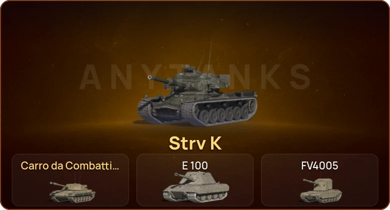 World of Tanks Blitz — 4 Топа | Carro da Combattimento 45t | Strv K  | Смена пароля