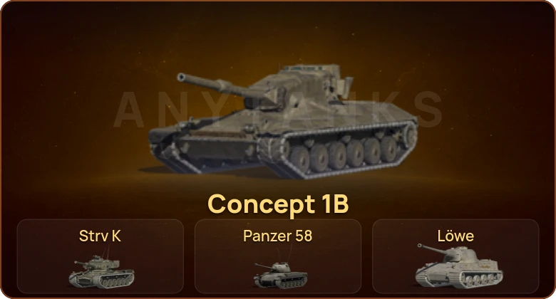 World of Tanks Blitz — 2 Топа | Strv K | Concept 1B 