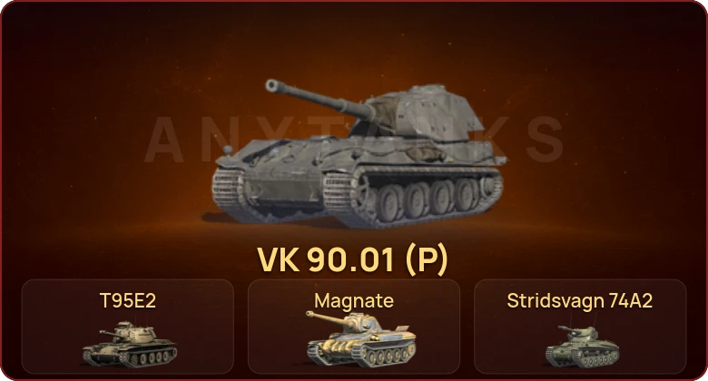 World of Tanks Blitz — Неактив | 1 Топ | VK 90.01 (P)  | Смена пароля