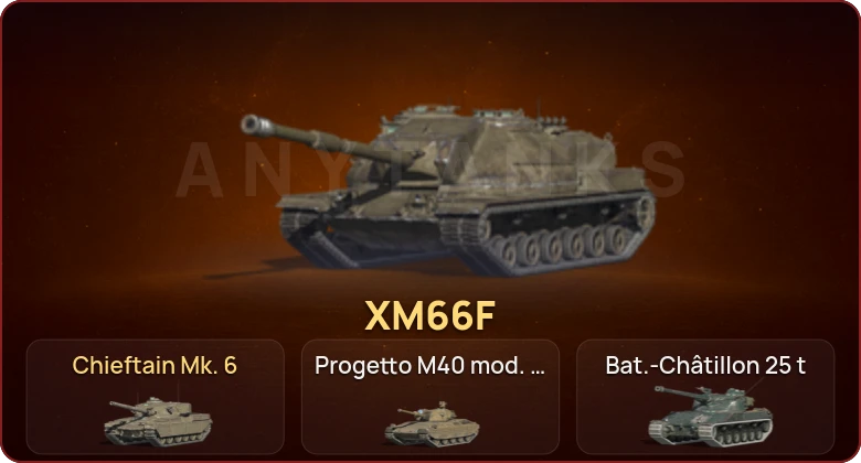 World of Tanks Blitz — Неактив | 16 Топов | Chieftain Mk. 6 