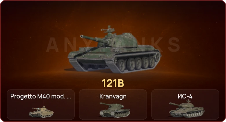 World of Tanks Blitz — Неактив | 11 Топов | 121B 