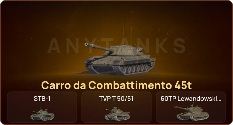 World of Tanks Blitz — 9 Топов | Carro da Combattimento 45t 