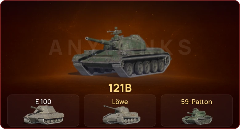 World of Tanks Blitz — Неактив | 2 Топа | 121B 
