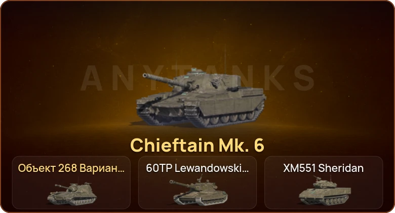 World of Tanks Blitz — 5 Топов | Chieftain Mk. 6 | Объект 268 Вариант 4 