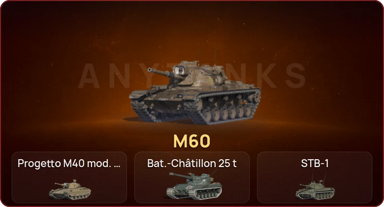 Аккаунт World of Tanks Blitz: Неактив | 34 Топа | Крушитель | Уничтожитель | M60 
