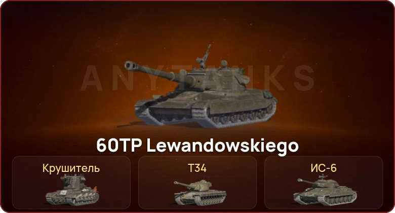 World of Tanks Blitz — Неактив | 1 Топ | Крушитель 