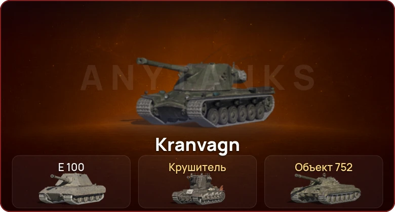 World of Tanks Blitz — Неактив | 2 Топа | Крушитель 