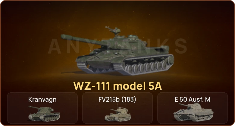 World of Tanks Blitz — 5 Топов | Уничтожитель | WZ-111 model 5A 