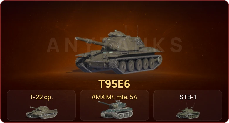 World of Tanks Blitz — Неактив | 12 Топов | AMX M4 mle. 54 | T95E6 | Т-22 ср. 