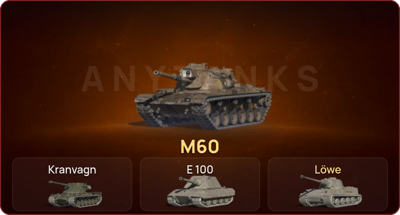 World of Tanks Blitz — Неактив | 3 Топа | M60 