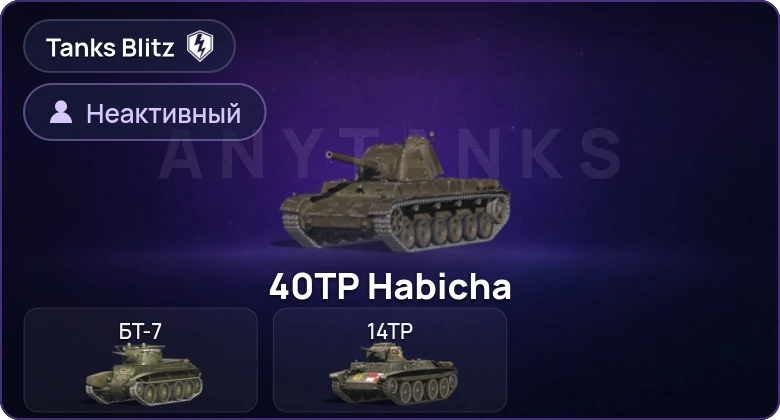 Танки Блиц — Неактив | 0 Топов | 0 Премов 