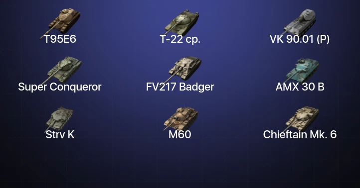 Танки Блиц — 27 Топов | T95E6 | Т-22 ср. | Объект 260 | Объект 268 Вариант 4 