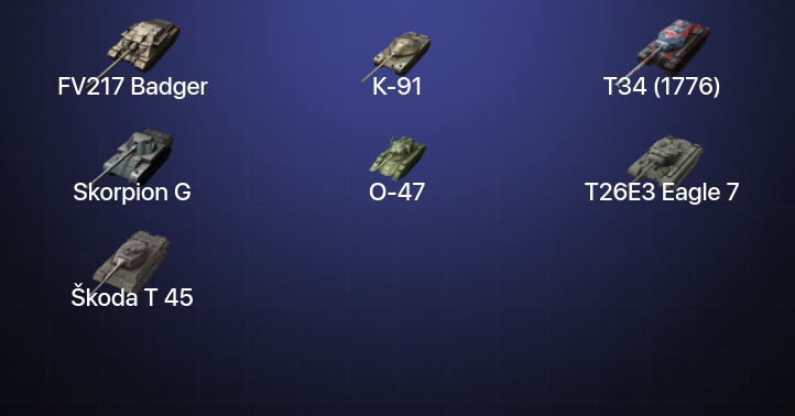 7 Топов | FV217 Badger | Carro da Combattimento 45t 