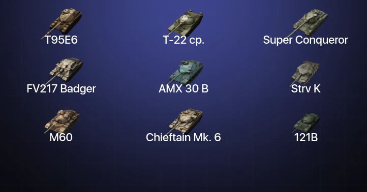Танки Блиц — 27 Топов | Крушитель | AMX 30 B | Carro da Combattimento 45t | Strv K 