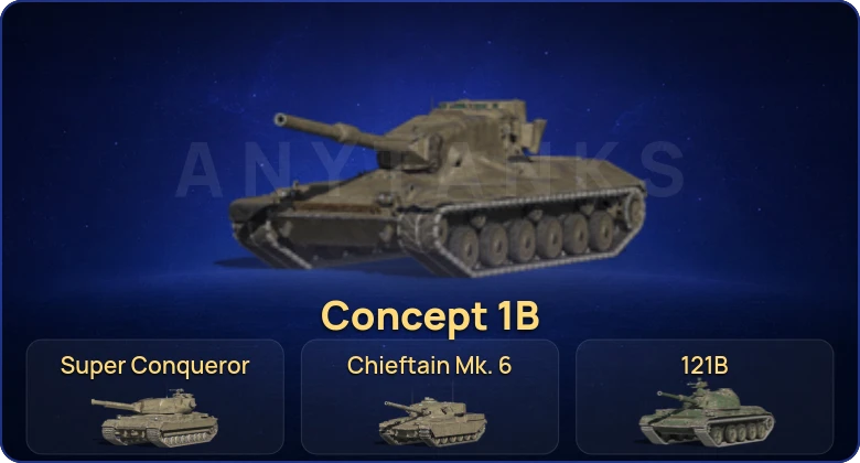 Танки Блиц — 15 Топов | Крушитель | Concept 1B | 121B | Chieftain Mk. 6 